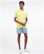 Men's Barbour Washed Sports Polo Shirt - Lemon Zest