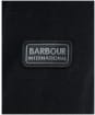 Men's Barbour International Tape Half Zip - Black