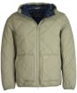 Men's Barbour Quibb Quilted Jacket - Light Moss / Ivy