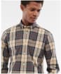 Men's Barbour Sandwood Tailored Shirt - Stone