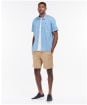Men's Barbour Melbury S/S Summer Shirt - Blue