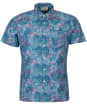 Men's Barbour Dunford S/S Summer Shirt - Chambray Blue