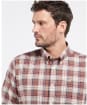 Men's Barbour Sadle Shirt - Rust