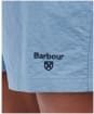 Men's Barbour Essential Logo 5” Swim Shorts - Force Blue