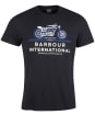 Men's Barbour International Cal Tee - Black