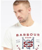 Men's Barbour International Smq Jet Tee - Whisper White