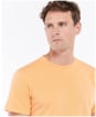 Men's Barbour Garment Dyed Tee - CORAL SANDS