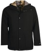 Men's Barbour Waterproof Hooded Bedale - BLACK/DRESS