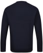 Men’s GANT Banner Shield Crew Neck Sweater - Evening Blue