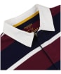 Men’s Joules Onside Rugby Shirt - Purple / Navy Stripe