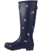Women’s Joules Welly Print - Navy Dogs