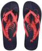 Women’s Joules Flip Flops - Navy Lobster