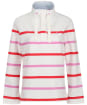 Women’s Joules Saunton Sweatshirt - Creme Multi Stripe
