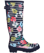 Women’s Joules Welly Print - Blue Stripe Floral