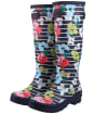 Women’s Joules Welly Print - Blue Stripe Floral
