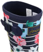 Women’s Joules Molly Wellies - Blue Stripe Floral