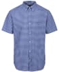 Men’s GANT Broadcloth Gingham Shirt - College Blue