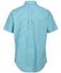 Men’s GANT Broadcloth Gingham Shirt - Aqua Green