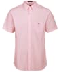 Men’s GANT Broadcloth Gingham Shirt - California Pink