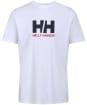 Men's Helly Hansen Logo T-Shirt - New White