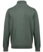 Men’s Schoffel Pima Cotton 1/4 Zip Jumper - Country Green