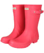 Women's Hunter Original Short Wellington Boots - Rowan Pink