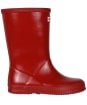 Kids Hunter Original First Classic Gloss Wellington Boots - Military Red