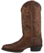Men’s Ariat Heritage Western R Toe Boots - Distressed Brown