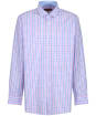 Men’s Schoffel Hebden Tailored Shirt - Blue / Pink Check