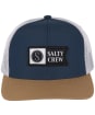 Men’s Salty Crew Pinnacle 2 Retro Trucker Hat - Indigo / Tan