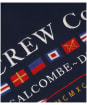 Men’s Crew Clothing Graphic Hoody - Heritage Navy