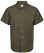 Men’s Tentree Small Tree Mancos Short Sleeve Shirt - Olive Night Green