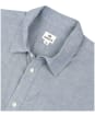 Men’s Tentree Hemp Button Front Shirt - Blue Fog
