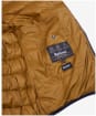 Men's Barbour International Packable Cafe Quilted Jacket - Washed Ocre