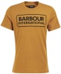 Men's Barbour International Essential Large Logo Tee - Russet