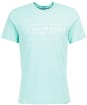 Men's Barbour Yawl T-Shirt - Aquamarine