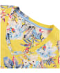 Women’s Joules Celina Print Top - Yellow Floral