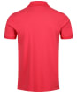 Men's GANT Contrast Collar Short Sleeve Rugger Shirt - Watermelon Pink