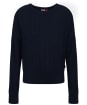 Women’s Musto Cable Knit Crew Neck Sweater - Navy