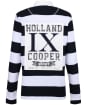 Women's Holland Cooper Hurlingham Sweatshirt - White / Navy Stripe