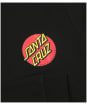 Santa Cruz Classic Dot Chest L/S T-Shirt - Black