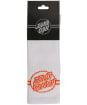 Santa Cruz Opus Dot Stripe Sock - White / Orange