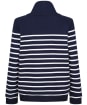 Women’s Joules Kinsley Cosy Funnel Neck Sweatshirt - Navy Stripe