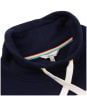 Women’s Joules Kinsley Cosy Funnel Neck Sweatshirt - Navy Stripe