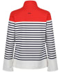 Women’s Joules Saunton Sweatshirt - Red / Navy / Cream