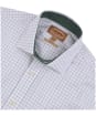 Men's Schoffel Buckden Shirt - GREEN/NAVY/BRN