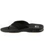 Men’s Reef Fanning Flip Flops - Black Silver