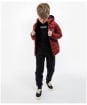 Boy’s Barbour International Ouston Hooded Quilted Jacket, 6-9yrs - Deep Red