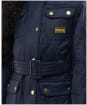 Girl's Barbour International Quilted Jacket, 10-15yrs - Navy