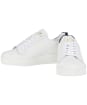 Women's Barbour International Bianca Trainers - White / Black